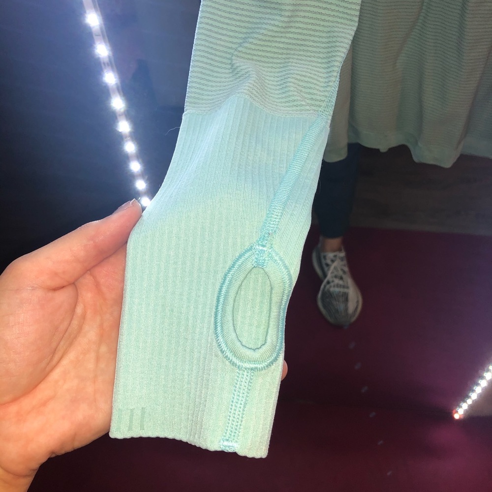 Lululemon Swiftly Tech Long Sleeve In Seafoam